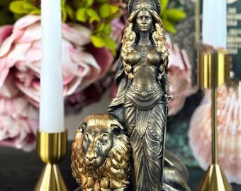 Ishtar Goddess Statue – Mesopotamian Goddess of Love & War, Ancient Babylonian Figurine, Fertility Power Decor handmade 18 cm