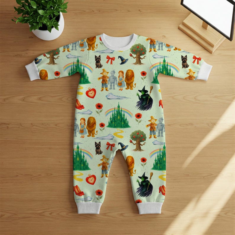 Wizard of Oz Seamless Pattern: Whimsical Fabric Print (digital Download ...