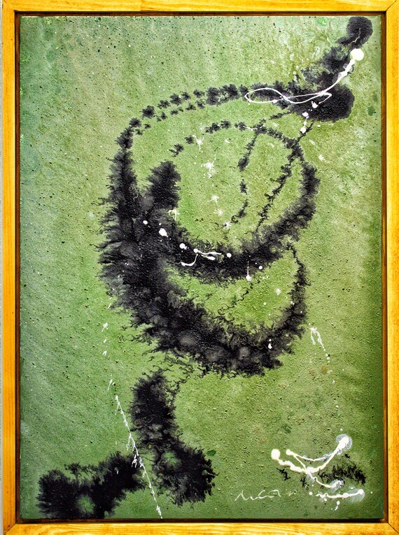 Acrylbild, abstraktes, abstract art,  pouring, kunst dekor, acryldemälde