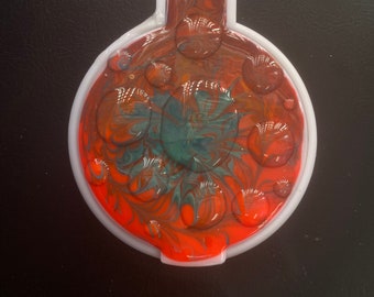 Dew drop Resin Compact Mirror