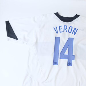 Maillot Extérieur Inter Milan 2004-2005 – Veron N°14 – Nike, Taille XL – Occasion