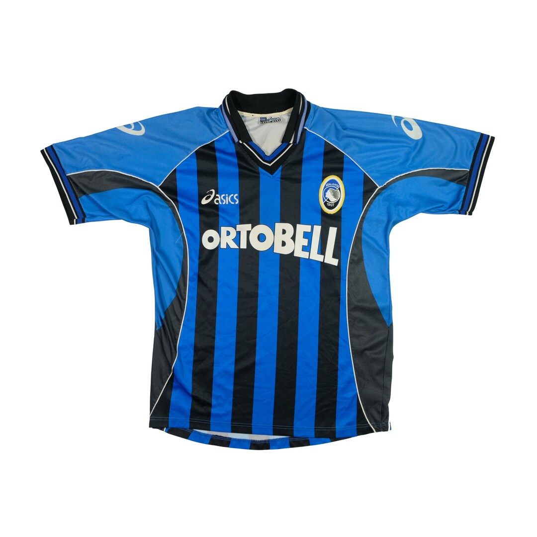 Atalanta Italien Tamoil 2001 2002 Original Heim Trikot Asics Medium Etsy