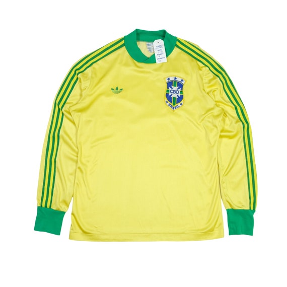 Brazil Original 1978 1980 Adidas Home Football Shirt Small medium