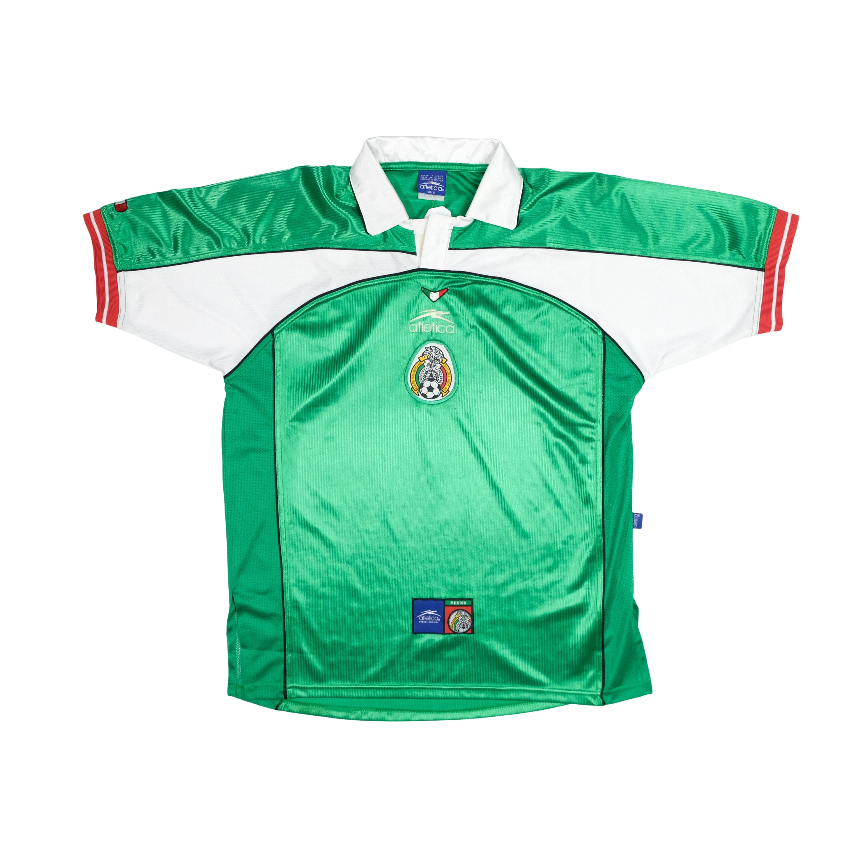 Mexico National Team Atletica Jersey 2000 - 2001 Red White