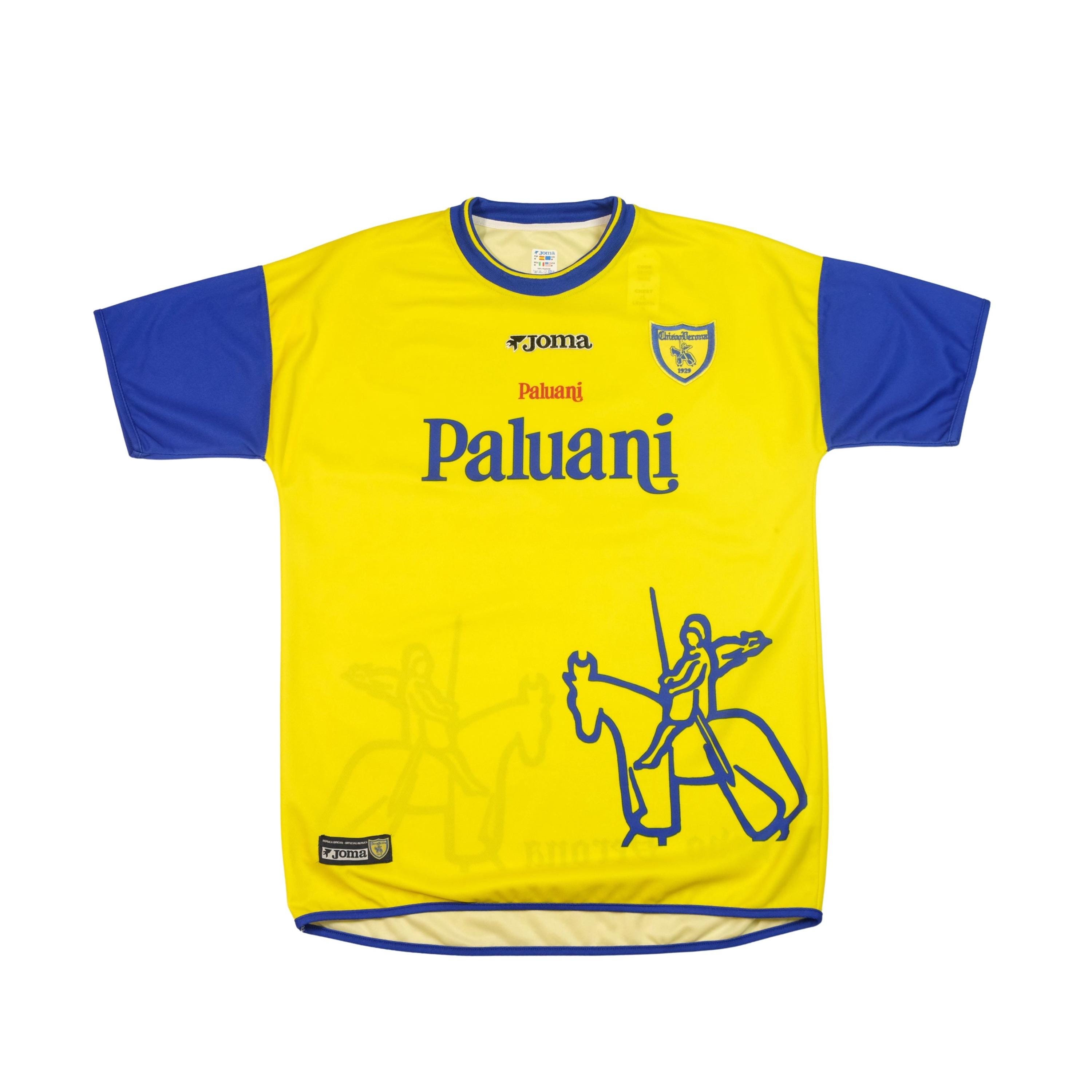 サッカーユニフォーム　02-03 AC.ChievoVerona JOMA サッカーユニフォーム 02-03 AC.ChievoVerona JOMA - メルカリ