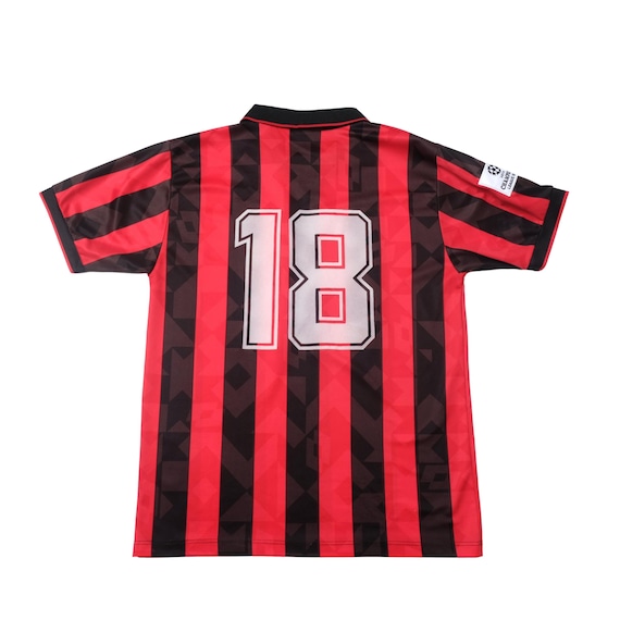 1993/94 AC Milan Home Shirt Lotto Champions League (M) - Etsy