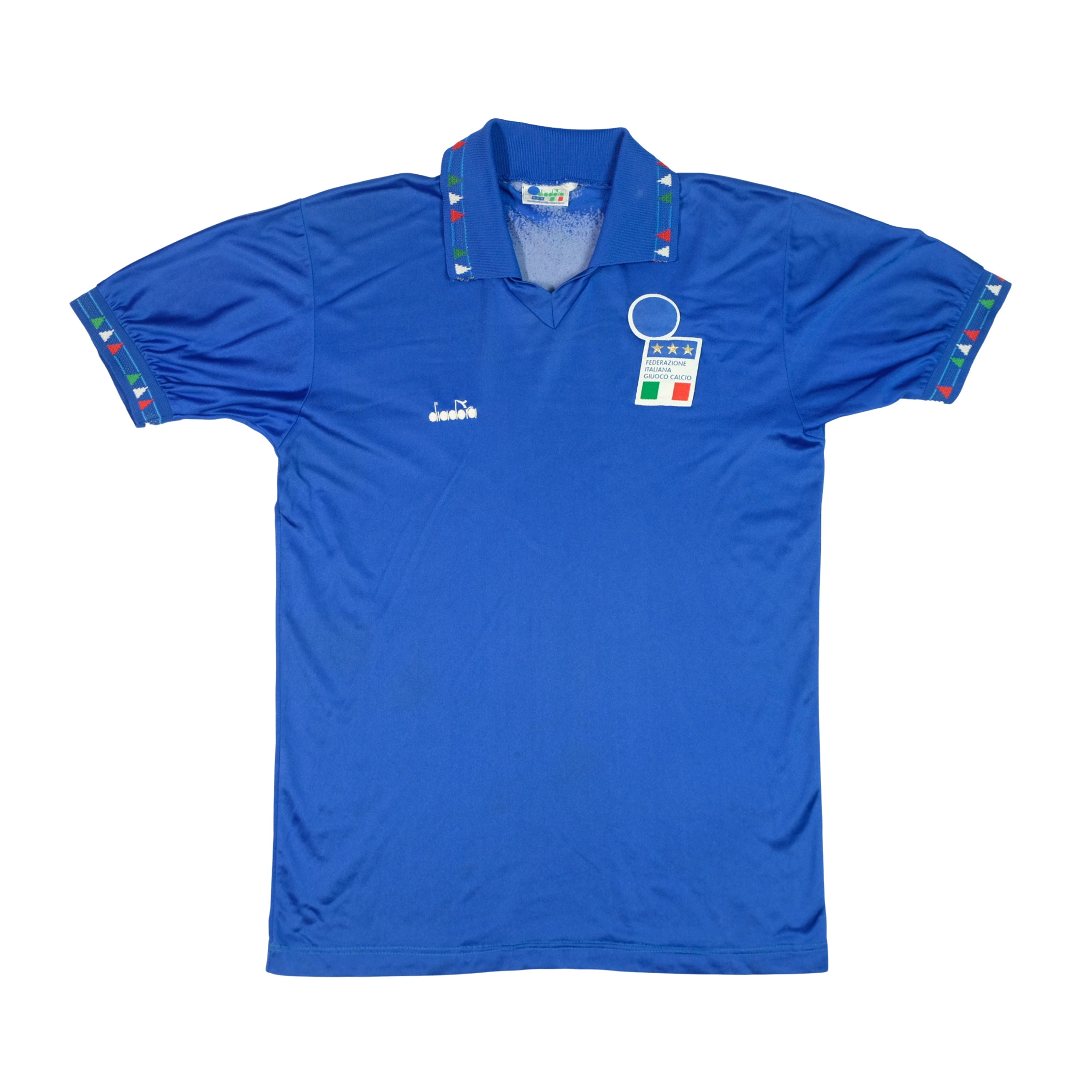 Italy 1992/1993 Diadora Original Home Football Shirt Medium Italy 1992/1993 Diadora Original Home Football Shirt Medium