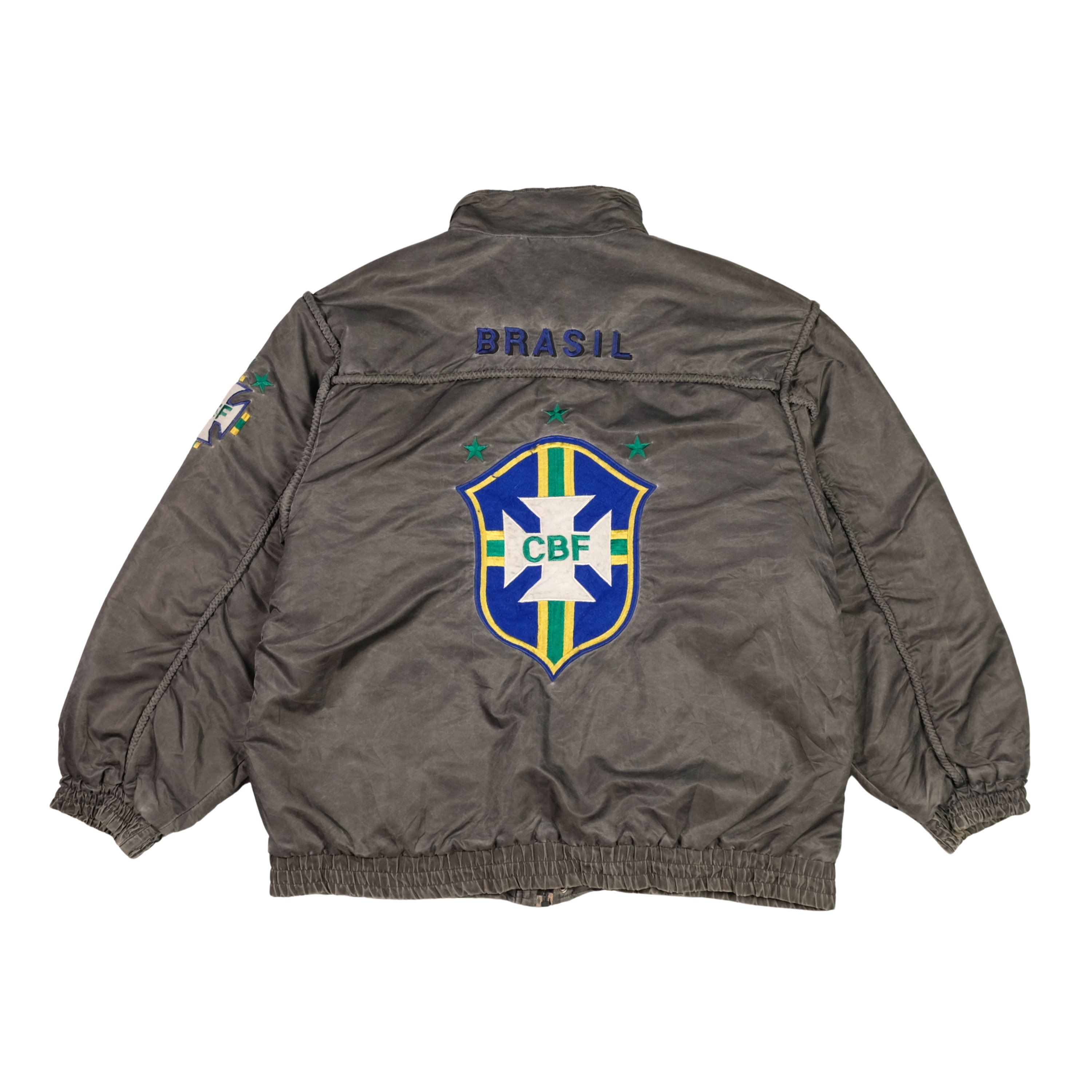 Brazil soccer jacket nike new arrivals
