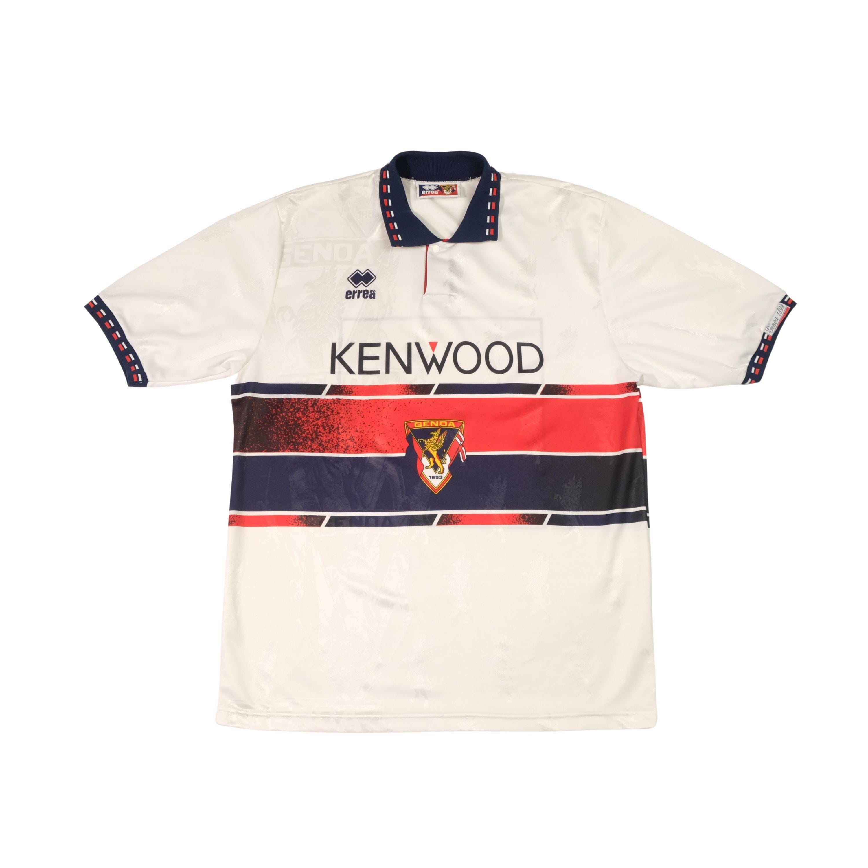 90S VINTAGE 94-95 Genoa H errea キングカズ 90S VINTE 94-95 Genoa H errea 下ら キングカズ