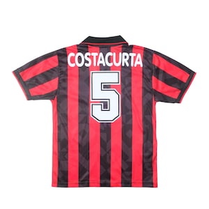 90s　Lotto　AC MILAN　ゲームシャツ　OPEL　ユニフォーム AC Milan Vintage Lotto Replica Shirt 1994, Opel | eBay