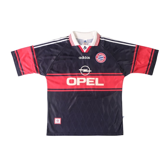 ZICKLER, 98-99 BAYERN MUNICH LS AWAY UCL MATCH UN WORN SHIRT