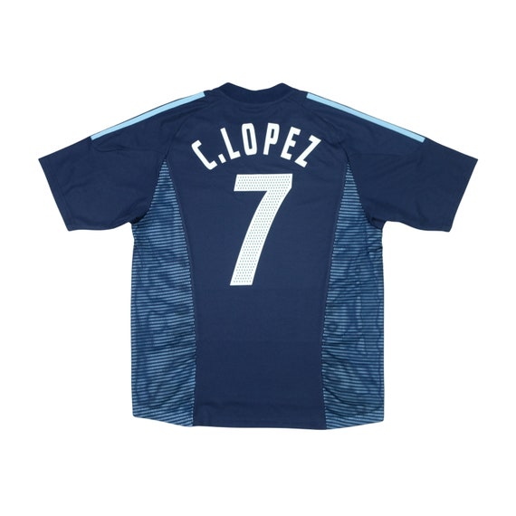 Argentina Lopez 2002/2004 Adidas Away Football Sh… - image 1