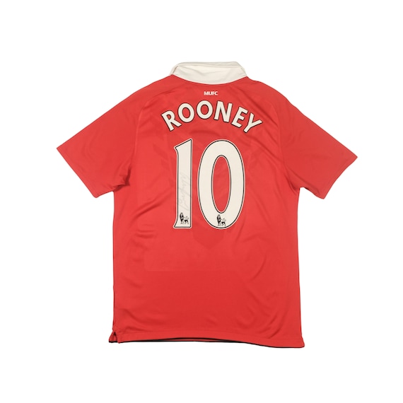 逆輸入 2010/2011 Rooney United Manchester Nike Shirt Football Home ウェア
