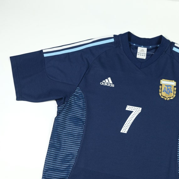 Argentina Lopez 2002/2004 Adidas Away Football Sh… - image 3