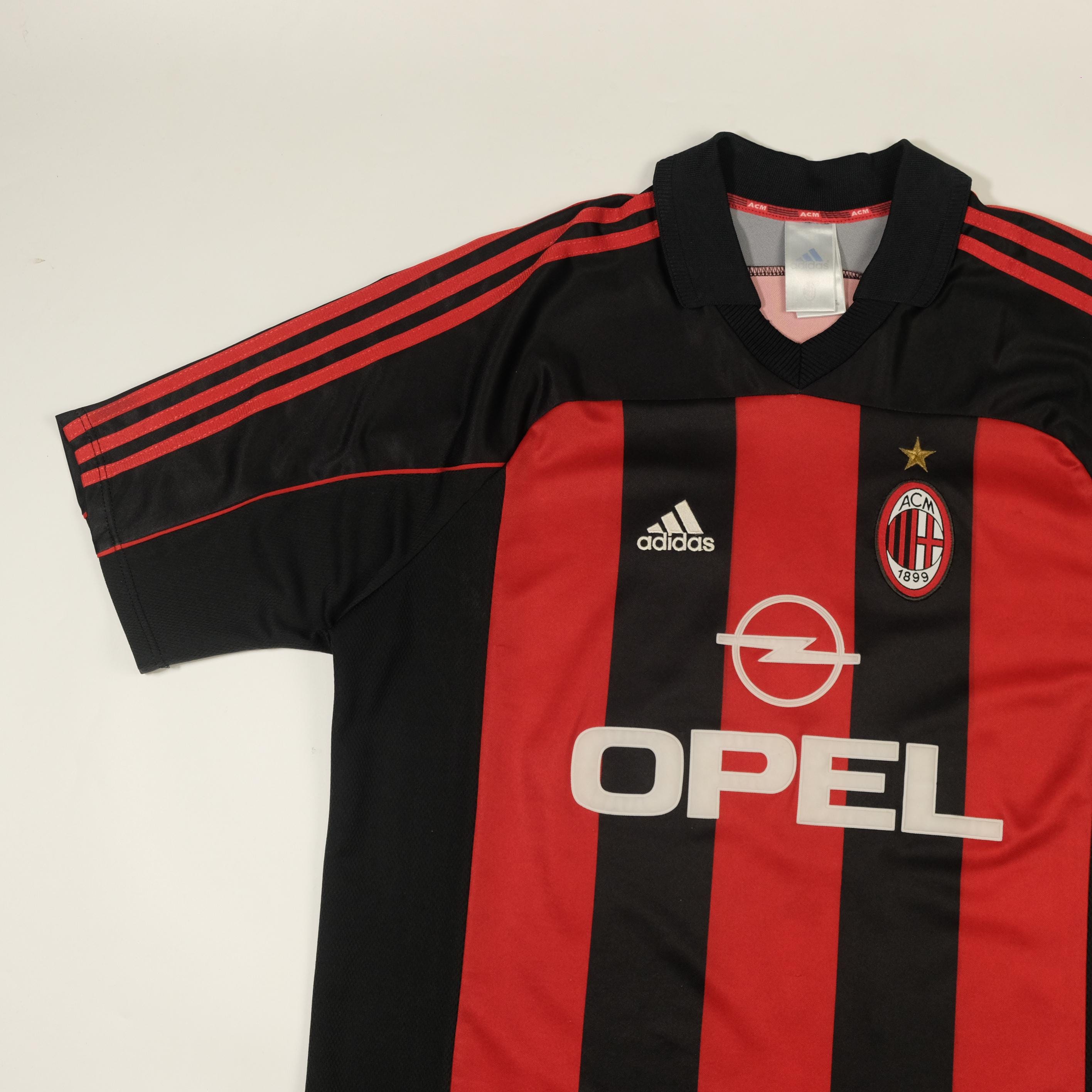 1998/00 AC Milan Home Shirt Adidas Shevchenko (XL) - Etsy