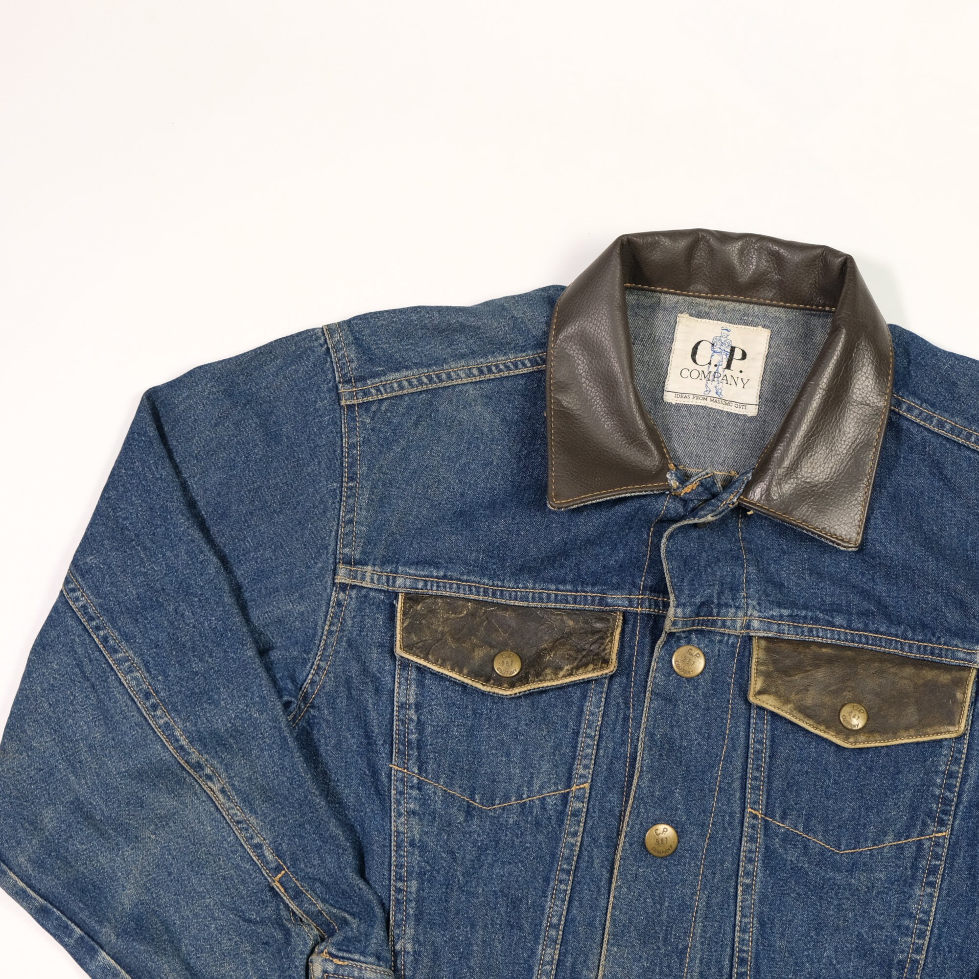 Cp company denim shop jacket