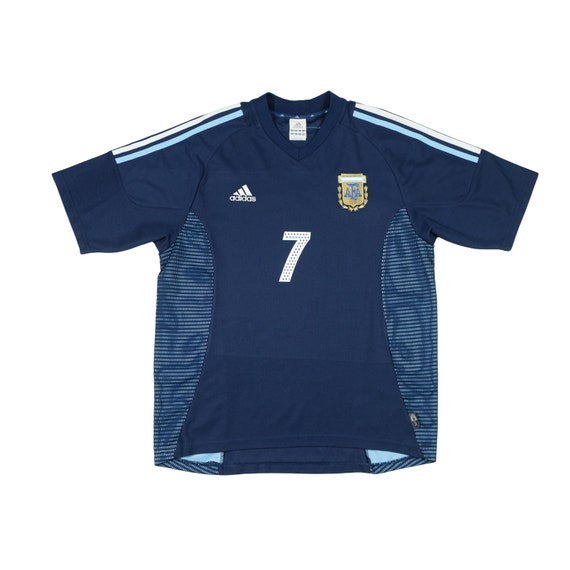 Argentina Lopez 2002/2004 Adidas Away Football Sh… - image 4