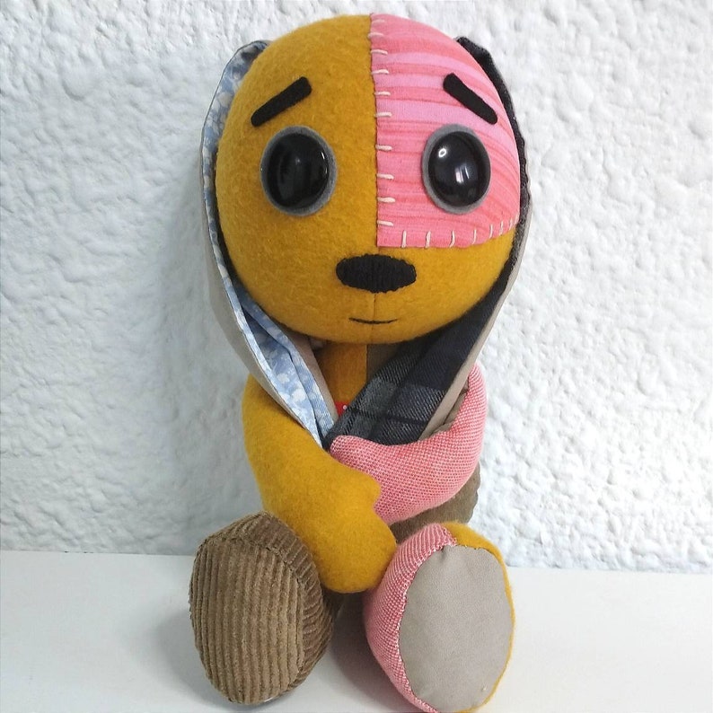 Lost Ollie Plush Rag Doll Netflix Rabbit Patchwork - Etsy