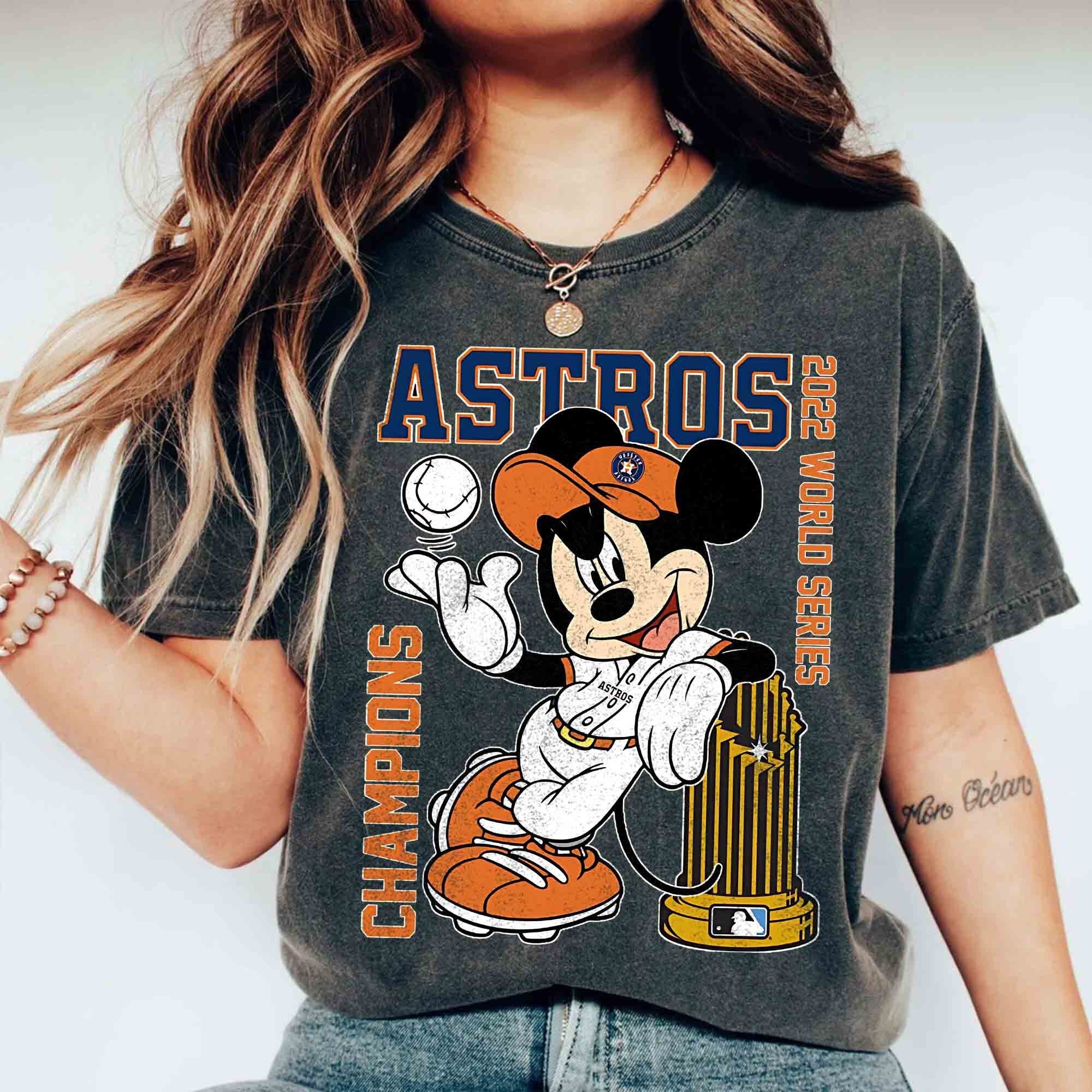 Mickey Mouse Houston Astros 2022 World Series Champions Shirt