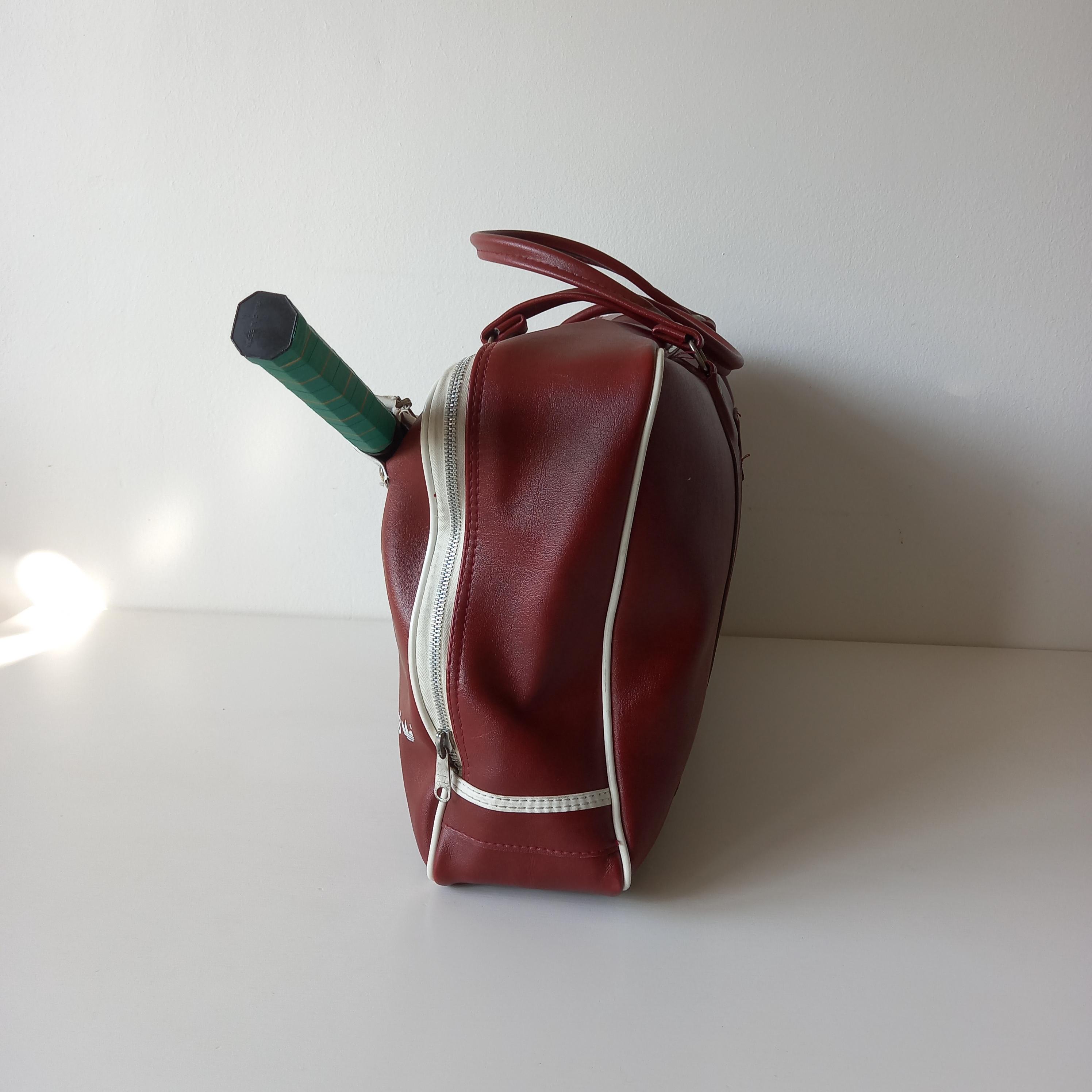 Amazing 70s Adidas Tennis Vintage Bag, Retro Sport Bag, Vintage