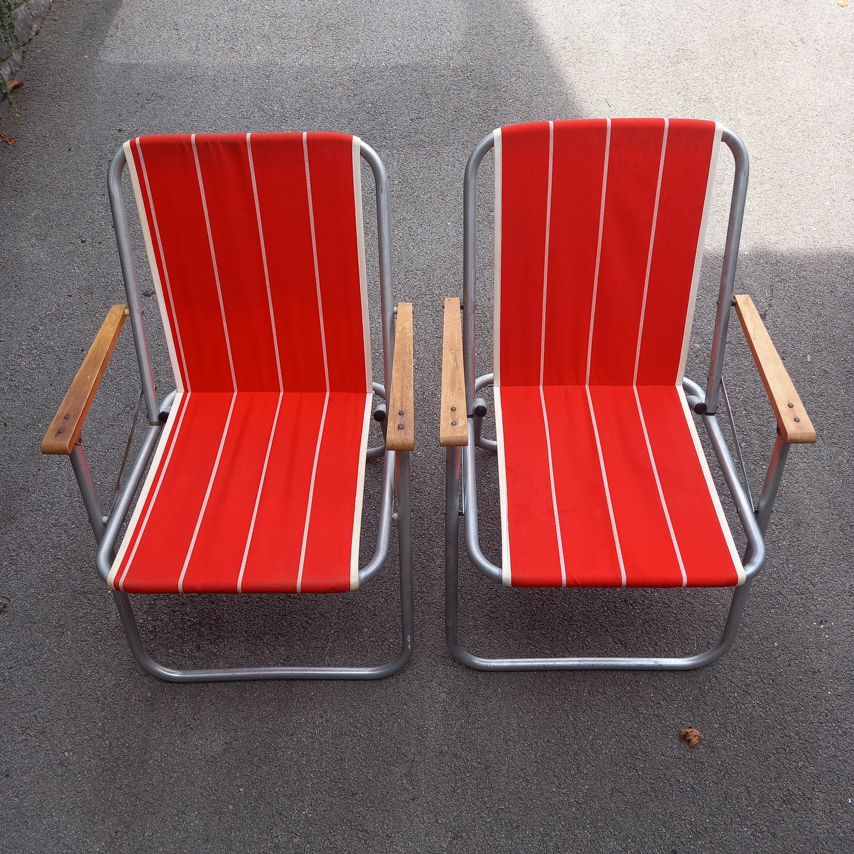 Retro Folding Chairs - Etsy