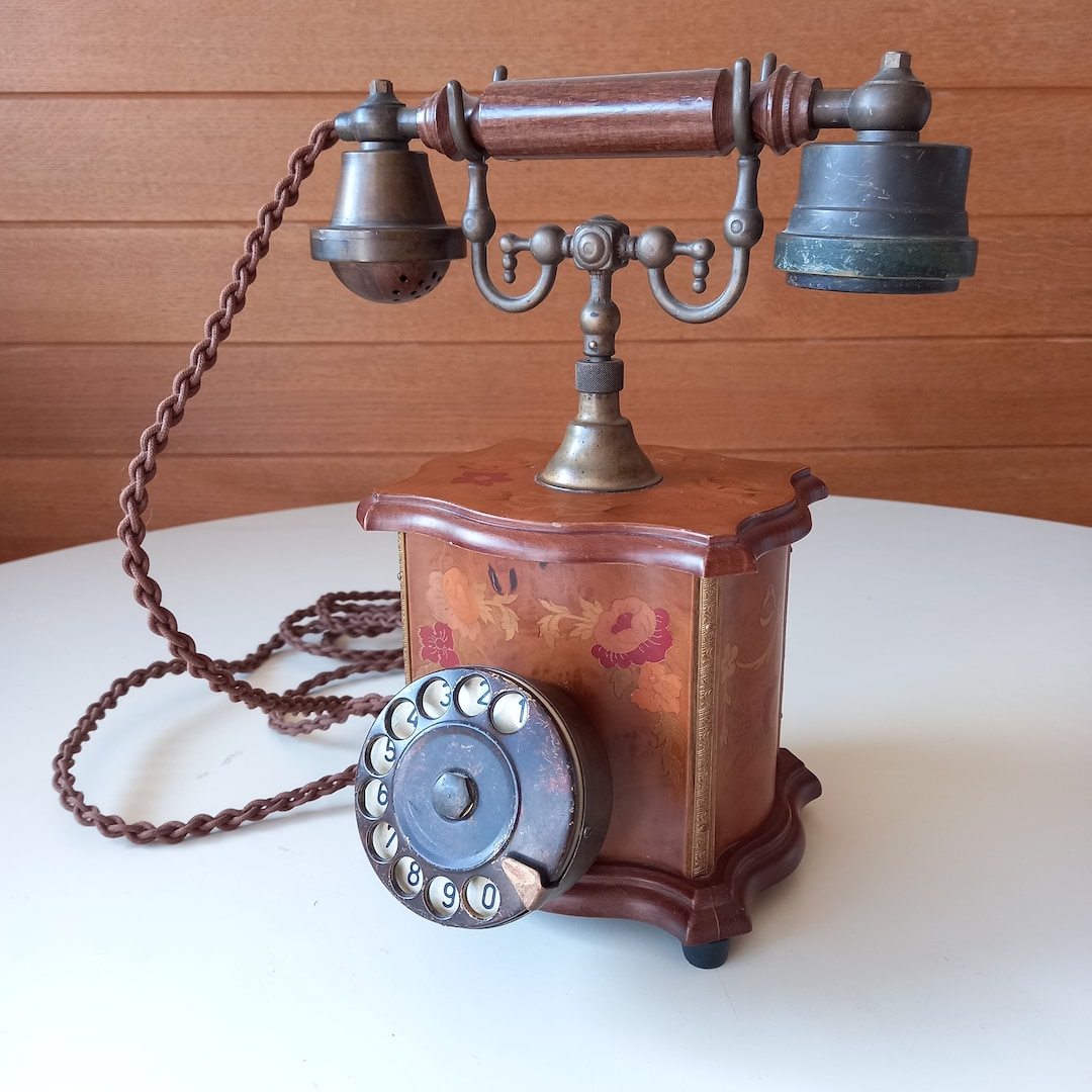 電話機アンティーク　HOLLAND  希少 電話機アンティークHOLLAND 希少