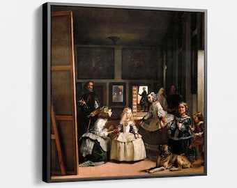 ディエゴ・ベラスケス - ラス・メニーナス 1856年 美術館品質の