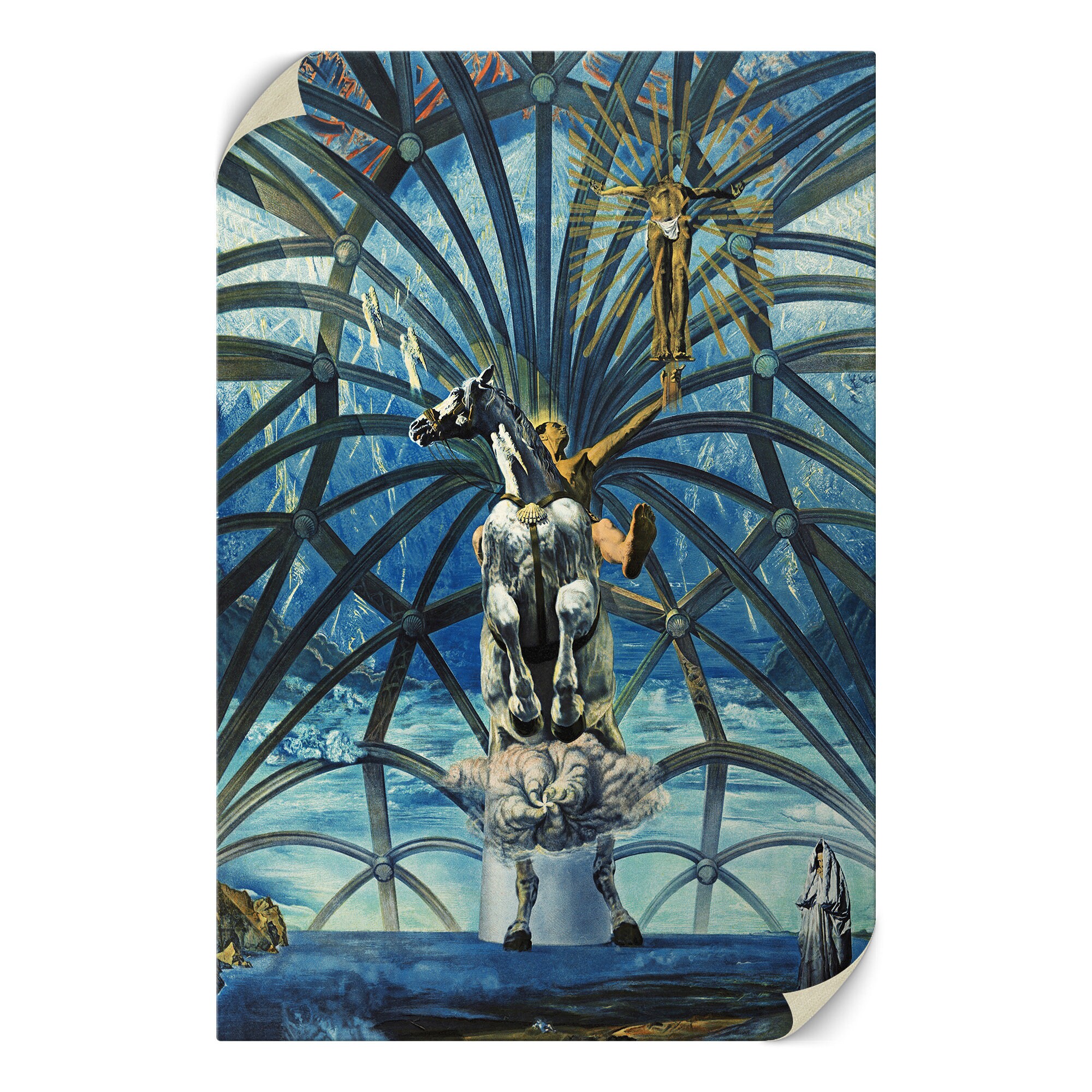 Salvador Dali: Saint James the Great Canvas Wall Art - Surrealist