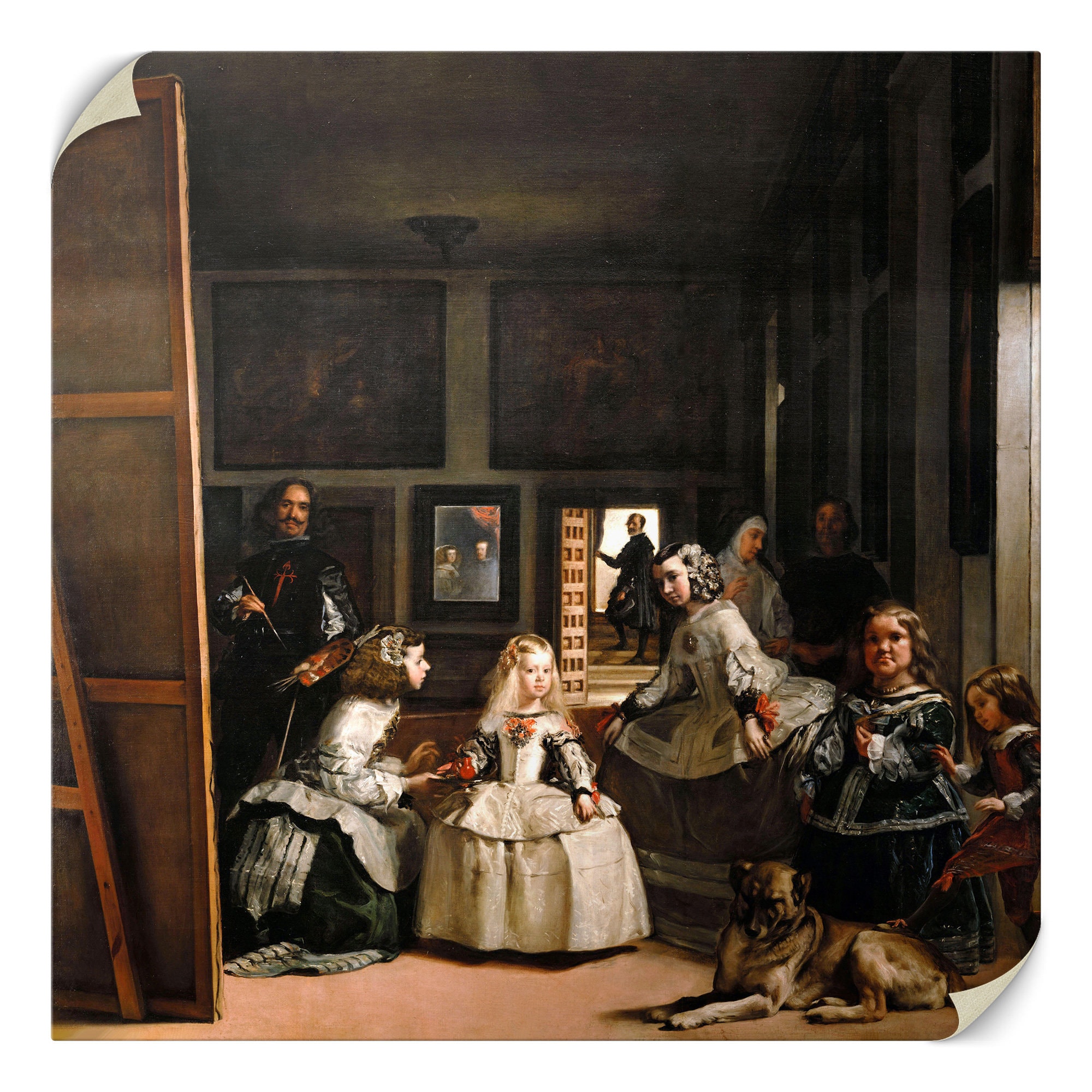 ほかの方発送×Velázquez【Las Meninas】複製画 ほかの方発送×Velázquez【Las Meninas】複製画 File:Las Meninas, by