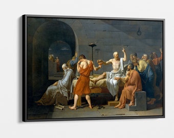 Puede incluir: Una pintura que representa una escena de un hombre acostado en una cama en una celda de prisión, rodeado de otros hombres. El hombre en la cama sostiene una copa y parece estar brindando. La pintura está ambientada en una habitación oscura y sombría con paredes de piedra y una sola fuente de luz.