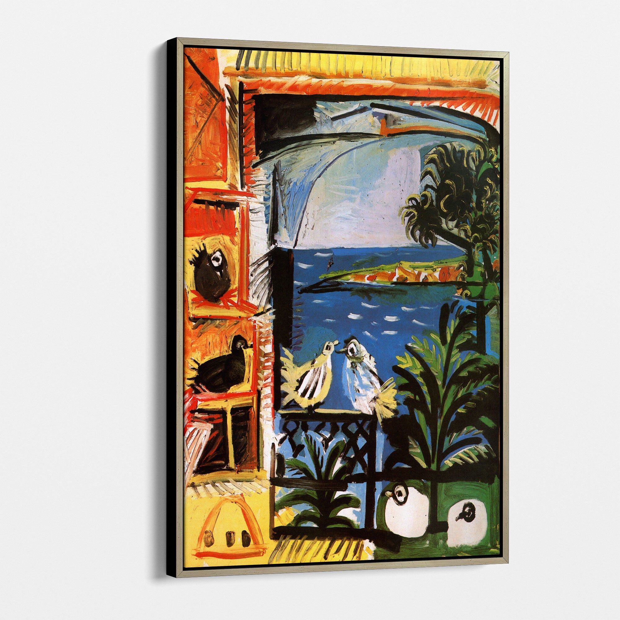 PICASSO 油絵アート Amazon.com: Canvas Oil Paintings Pablo Picasso 1960 Femme