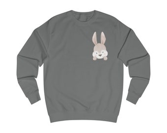 Sweat-shirt unisexe à tête de lapin