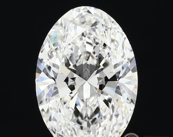IGI Certified Oval Lab Grown Diamond, 0.50-5.00 CT, Jewelry Making