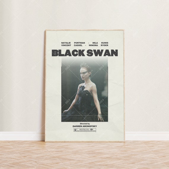 Black Swan Minimalist Poster