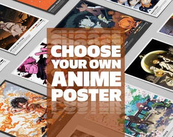 Anime Poster Vintage - Etsy