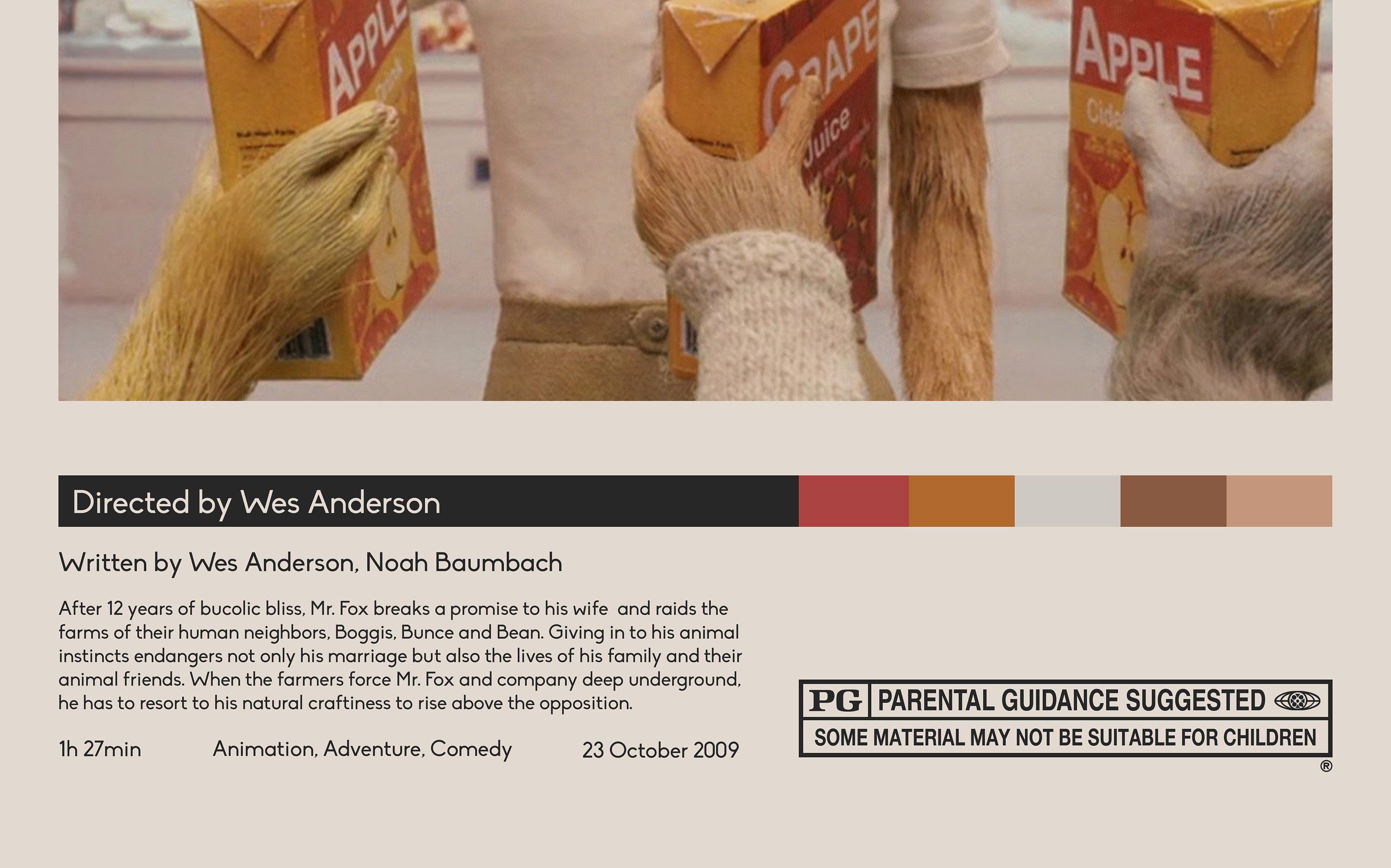 Fantastic Mr. Fox Poster | Wes Anderson | Minimalist Movie Poster sold