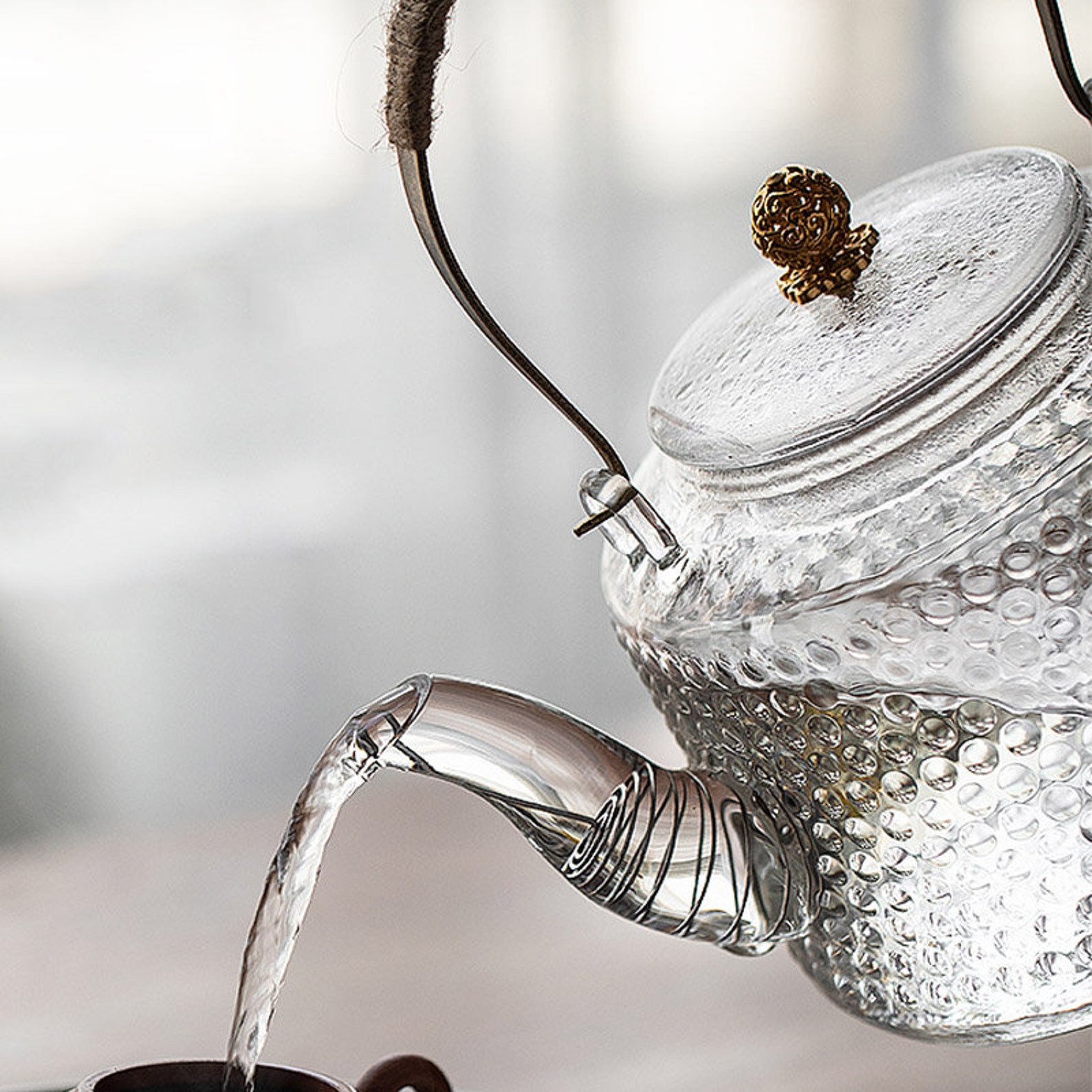 Glass Teapot Electric Pot Boiling Tea Kettle Ware High Etsy