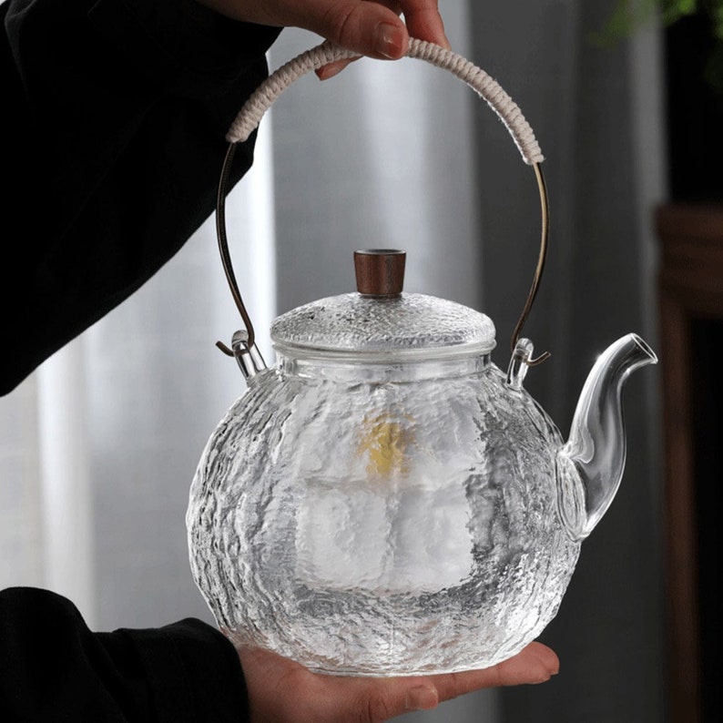 Glass Teapot Electric Pot Boiling Tea Kettle Ware High Etsy