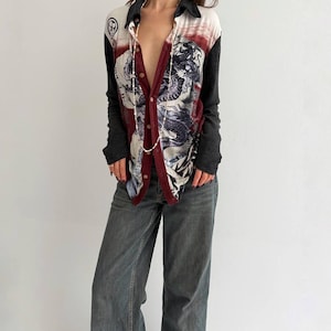 Jean Paul Gaultier Cardigan - Etsy