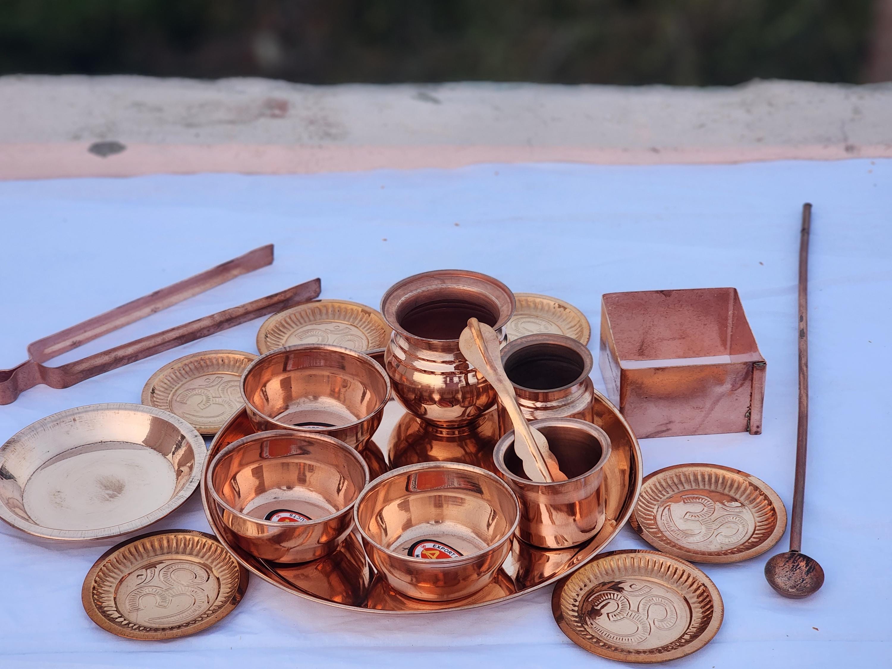 Pure Copper Agnihotra Kit , Yagya , Havan Kit Available in All Size ...