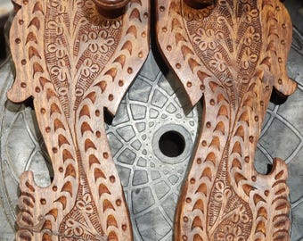 10inch/26cm Paduka for Human User Poojari Khadau Charan