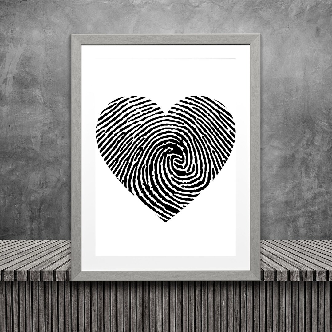 Printable Wall Artminimalist Black and White Hearts Printable - Etsy