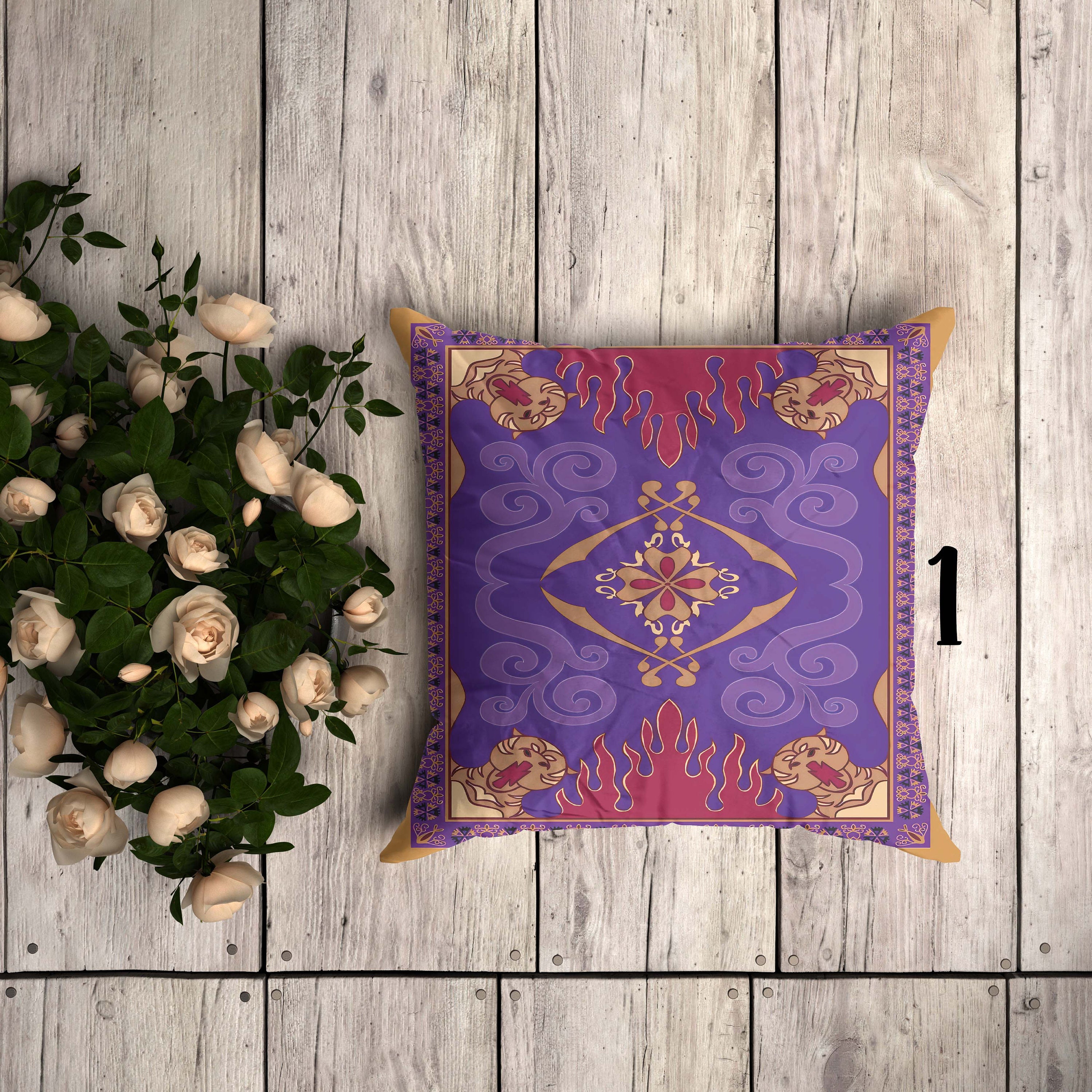 Ethnic Design Decorative Pillow Cover Set (4-pack) — Aladdin