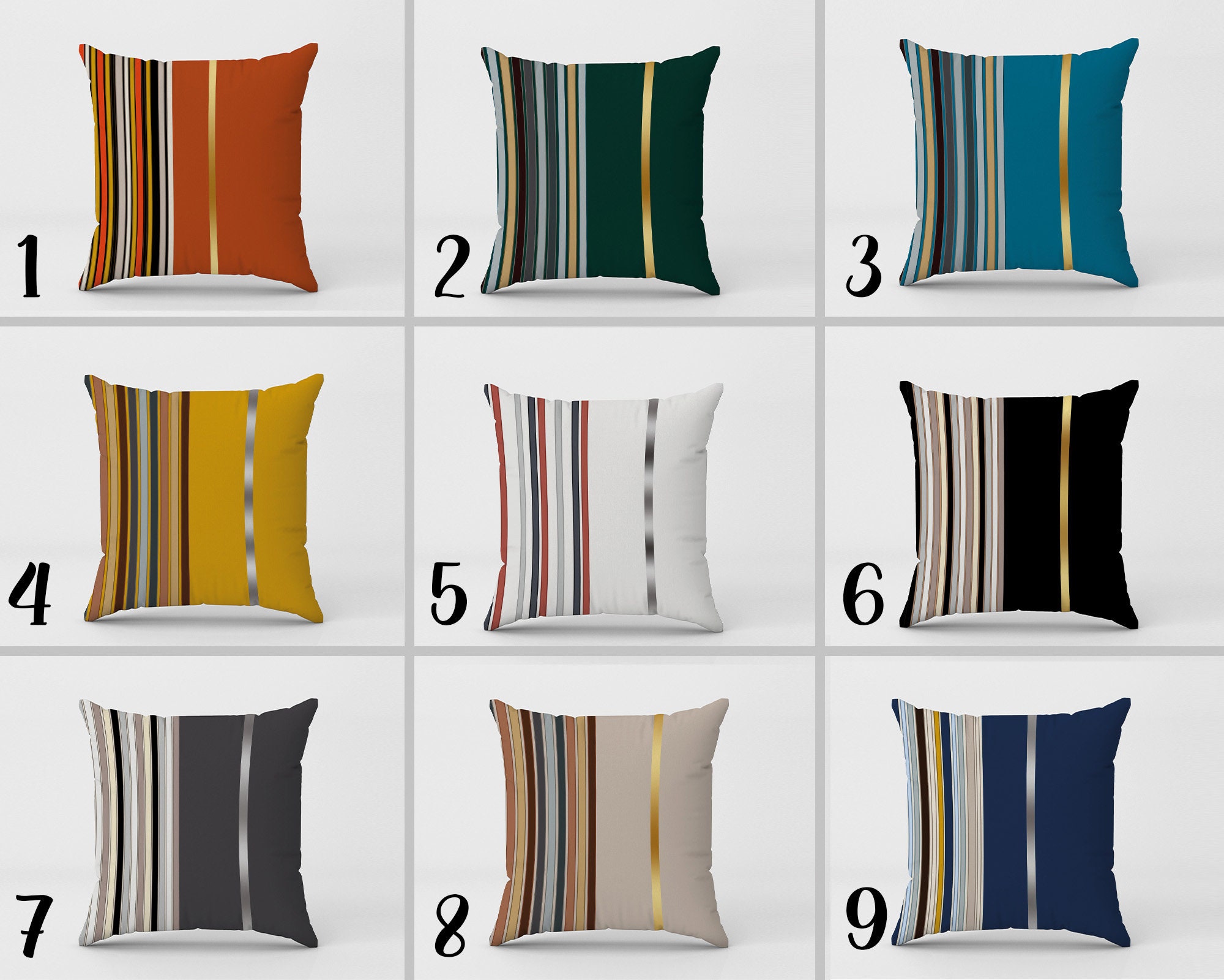 Stripe Decorative Pillow – Amanda Lindroth