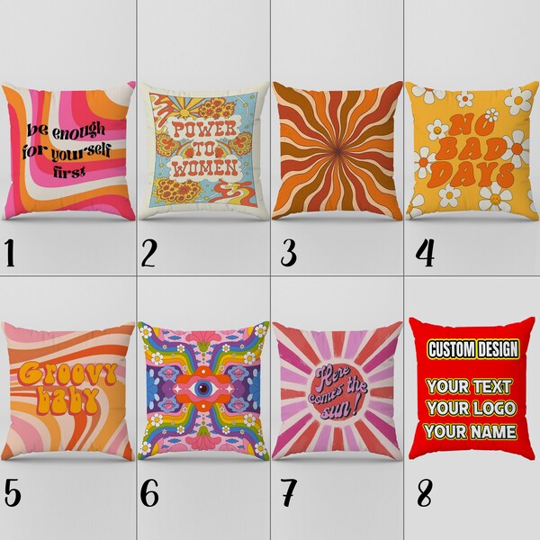 Hippie Pillow Etsy