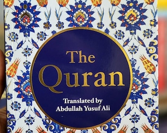 IL SACRO CORANO Traduzione di medie dimensioni di Abdullah Yusuf Ali - (7x4,8x1) pollici - Brossura