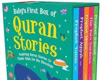 Baby's First Box Of Quran Stories -2 Islamic Story Book For Muslim Children Kids