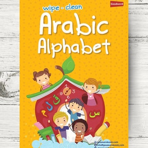 Alfabeto árabe fácil de limpiar