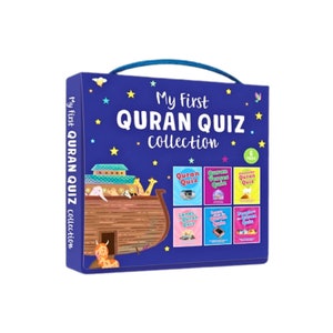 Meine erste Koran-Quiz-Sammlung (6er-Pack), Koran-Quiz, Koran-Verse-Quiz, wunderbares Koran-Quiz, Länder des Koran-Quiz, Informationen zum Koran-Quiz