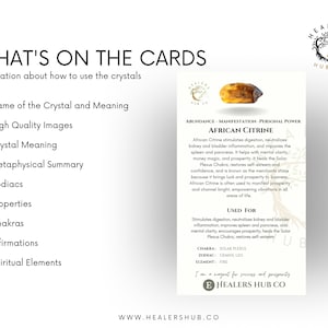 700 Crystal Meaning Editable and Printable Cards With Images For Crystal Shops . image 4